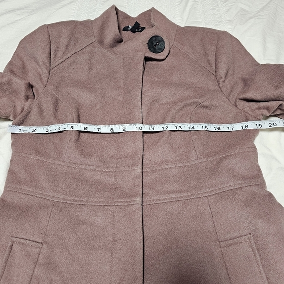 Le Chateau Pink Wool coat - sz Med - Picture 12 of 14